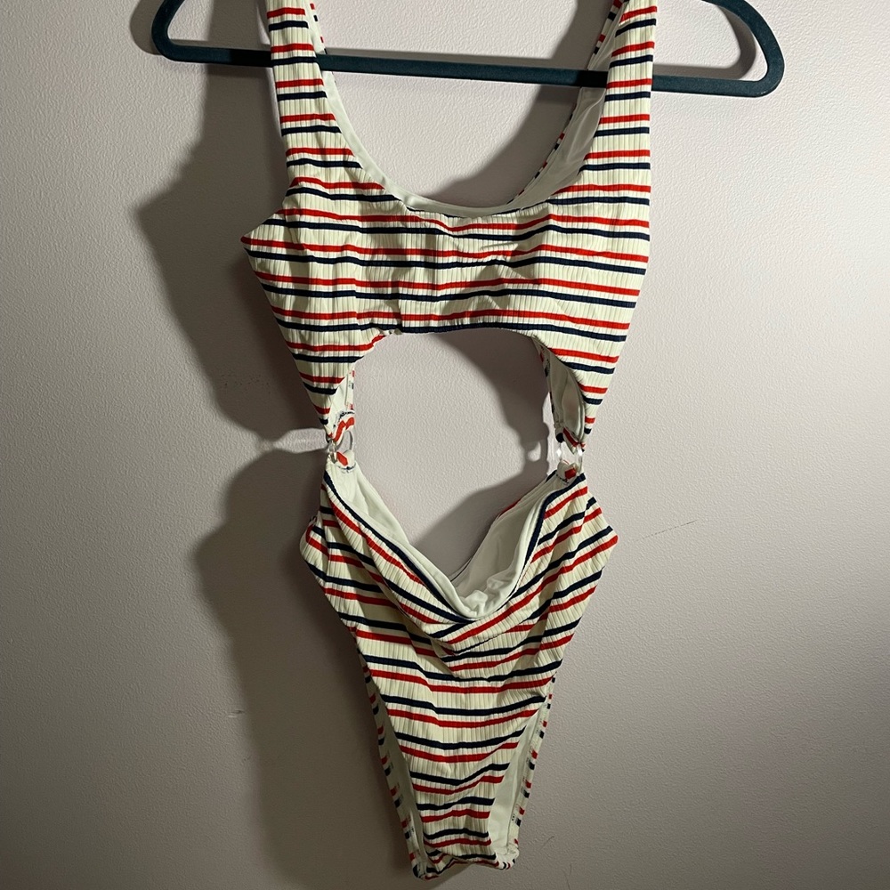 Super fun, cut-out one-piece! Hollister. Size Small.